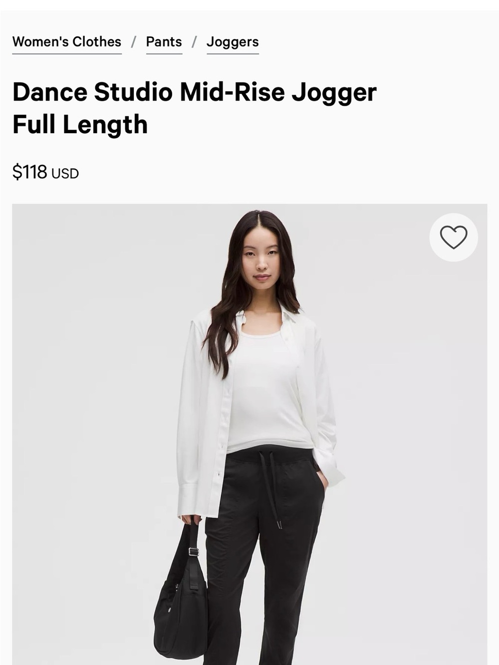 lululemon athletica Dance Studio joggers & longsleeve set !